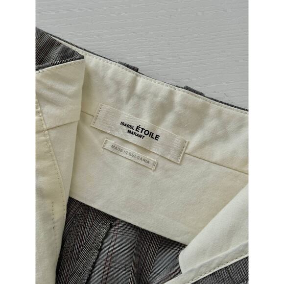 Isabel Marant Etoile High Waist Checkered Trousers - Picture 6 of 8